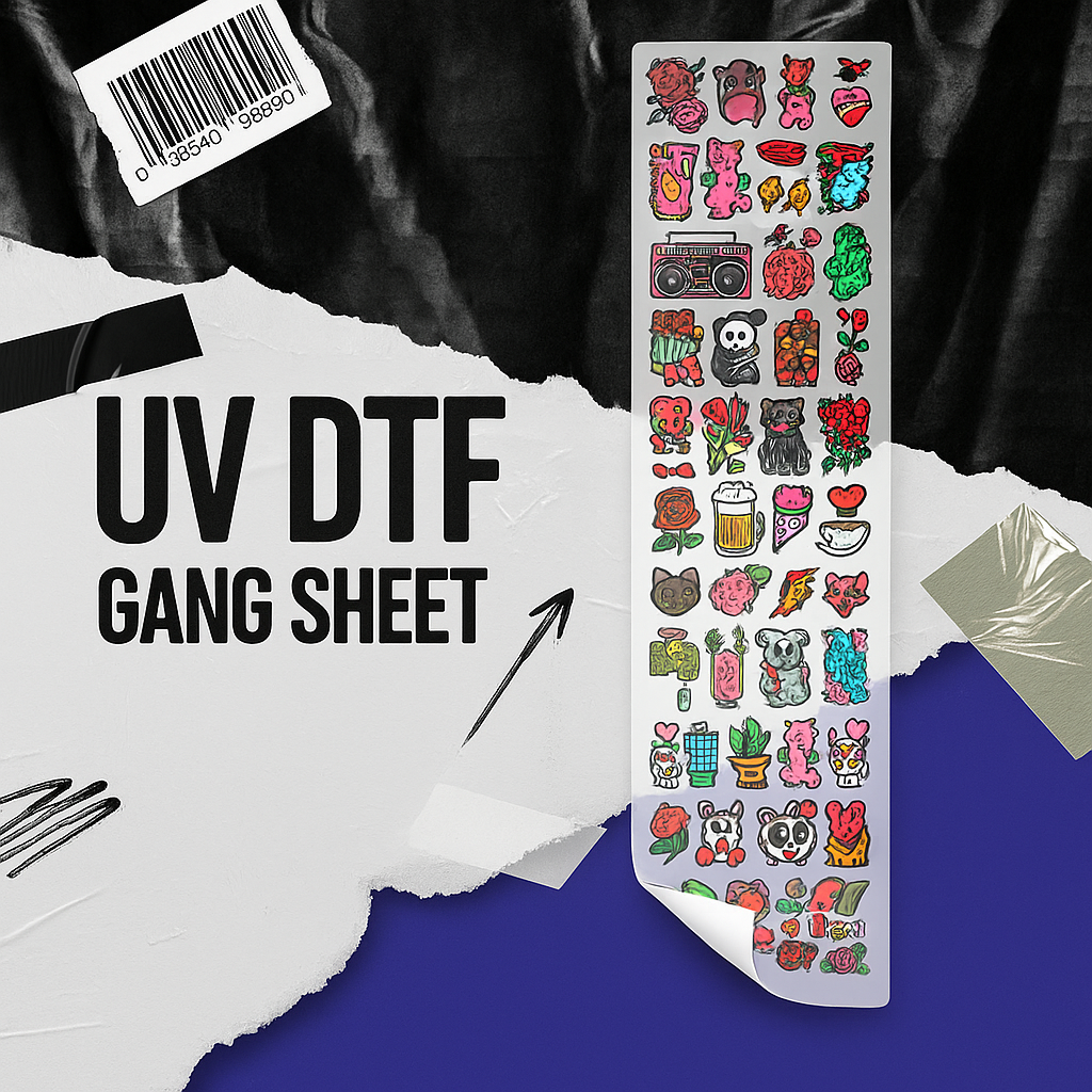 Build UV Sticker Gang Sheet
